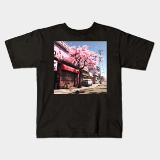 Japanese cherry Kids T-Shirt